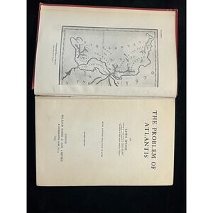The Problem of Atlantis Lewis Spence 1925 Revised Hardcover Rider Occult Mystery